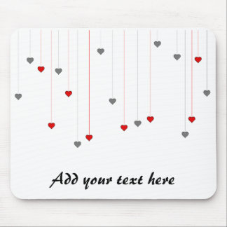 Tapis De Souris Cœurs d'amour