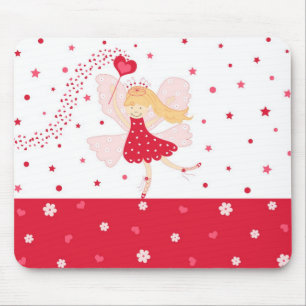 Tapis De Souris Coeurs féeriques