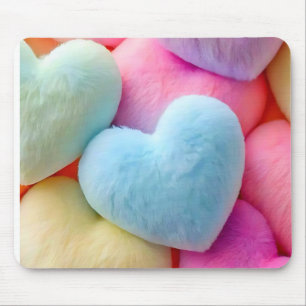 Tapis De Souris Coeurs Mousepad
