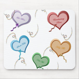 Tapis De Souris Coeurs Valentine Mousepad de sucrerie