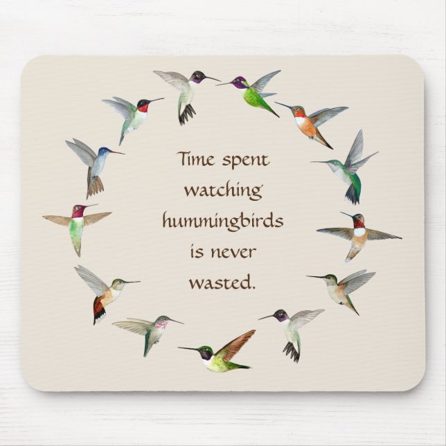 Tapis De Souris Colibri (Devant)