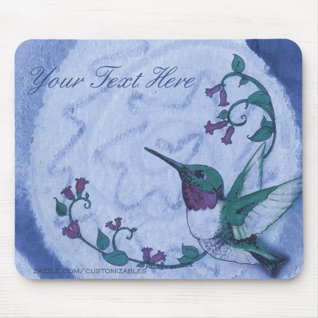 Tapis De Souris Colibri Mousepad (Devant)