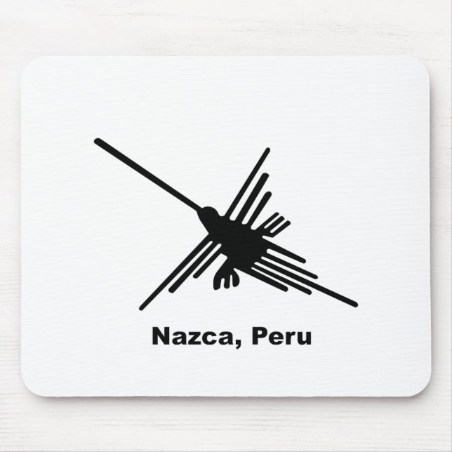 Tapis De Souris Colibri Nazca, Pérou (Devant)