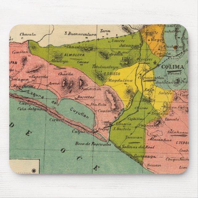 Tapis De Souris Colima, Mexique 2 (Devant)