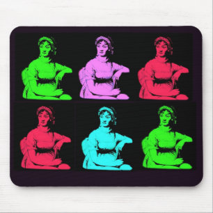 Tapis De Souris Collage de Jane Austen