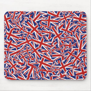 Tapis De Souris Collage d'Union Jack