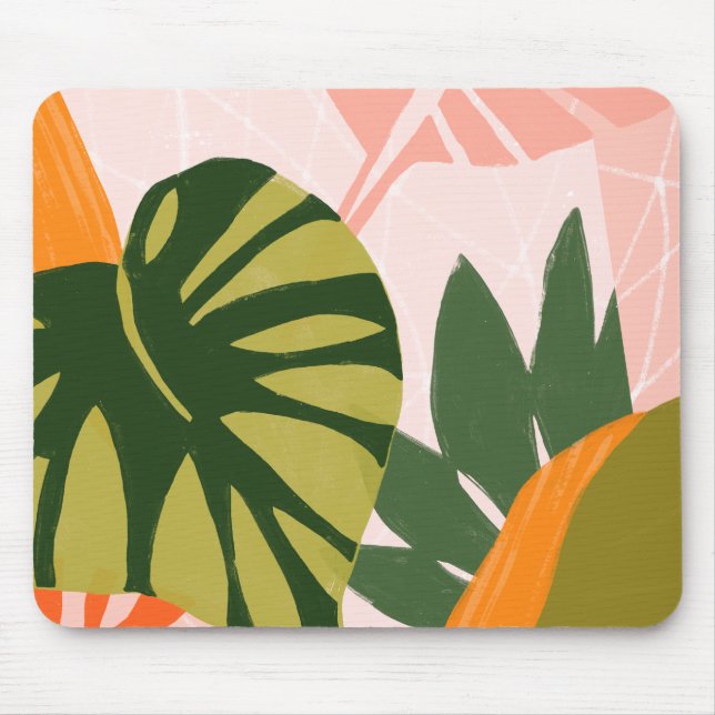 Tapis De Souris Collage Jungle I (Devant)