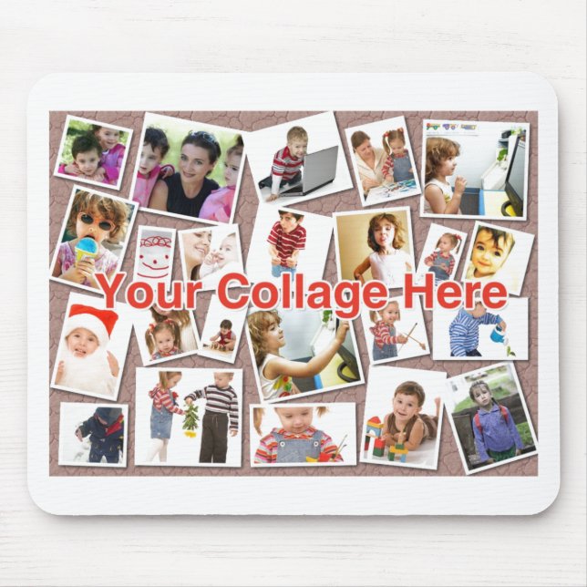 Tapis De Souris Collage Mousepad (Devant)