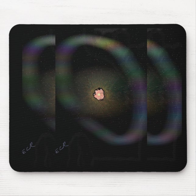 Tapis De Souris Collapsing Supernova, Expanding Ring Mousepad (Devant)