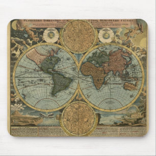 Tapis De Souris Collection de cartes du monde antique