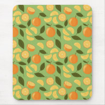 Collection de Motifs de paniers de fruits - Orange
