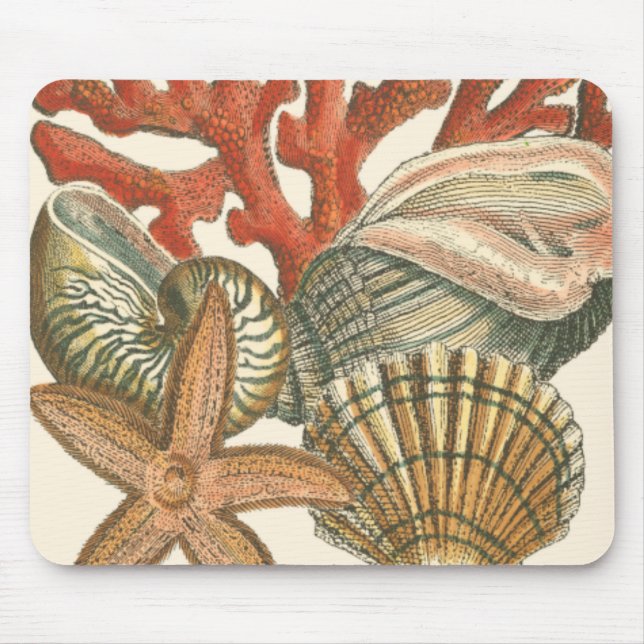 Tapis De Souris Collection de vies marines (Devant)