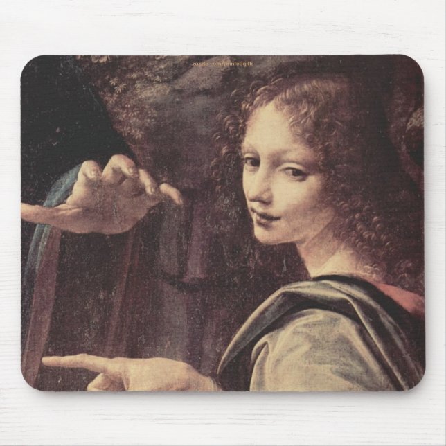 Tapis De Souris Collection Madonna Da Vinci de Léonard (Devant)