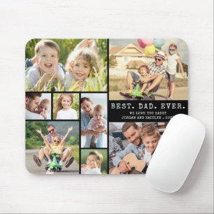 Tapis De Souris Collection photo moderne BEST DAD EVER 8