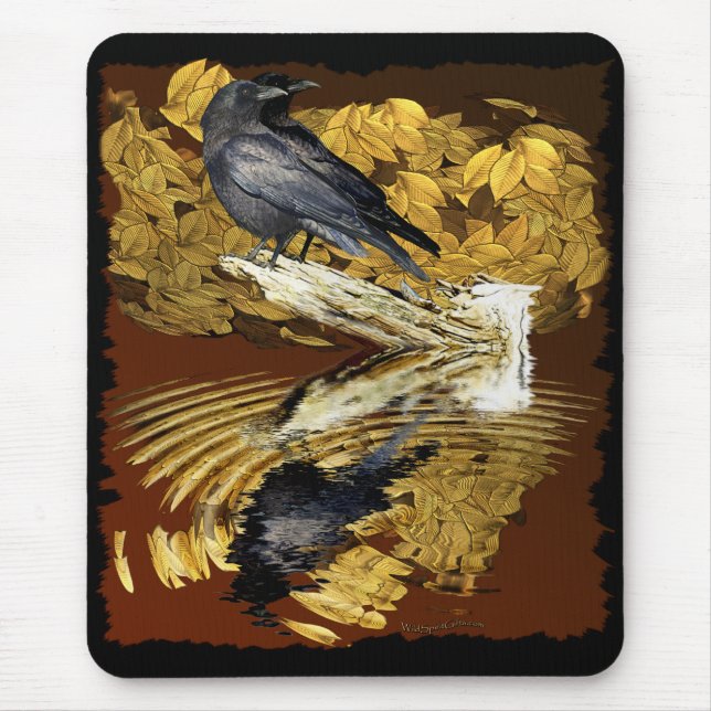 Tapis De Souris Collection RAVENS & AUTOMNE POND (Devant)