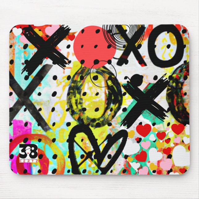 Tapis De Souris Collection XOXOXOXOXOXOXOXO (Devant)