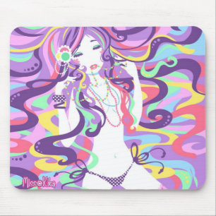Tapis De Souris Collier" Mousepad "de sucrerie