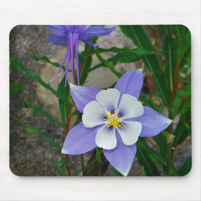 Tapis De Souris Colonne bleue (Devant)