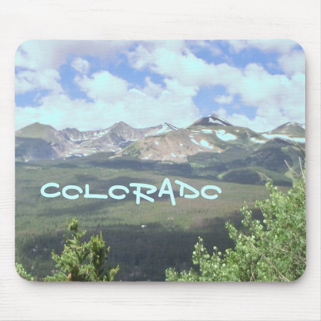 Tapis De Souris Colorado montagne pittoresque mousepac (Devant)