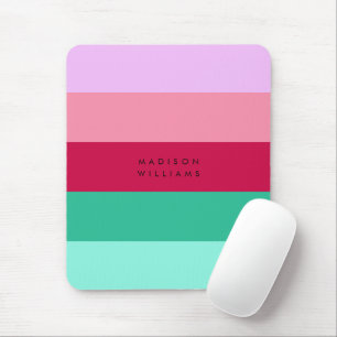 Tapis De Souris Colorbloc Stripe horizontale Viva Magenta Ressort