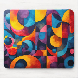 Tapis De Souris Colorcube 6 Cubisme coloré Pad souris