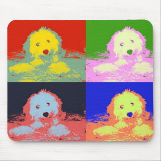 Tapis De Souris ~ coloré de Cavachon du ~ un