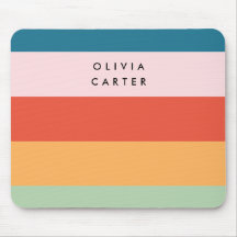 Coloré Super Rétro Horizontal Nom de bande