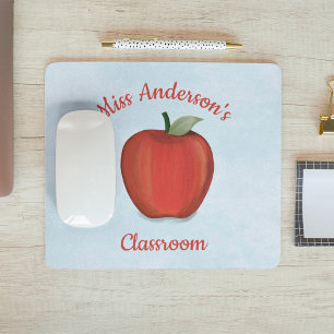 Tapis De Souris Colorful Cute Teachers Apple Classroom