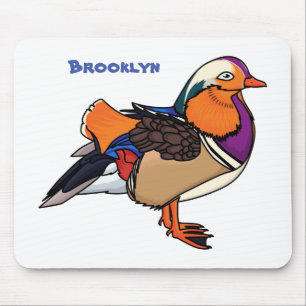 Tapis De Souris Colorful mandarin duck