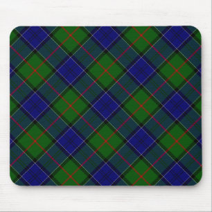 Tapis De Souris Colquhoun tartan bleu vert plaid