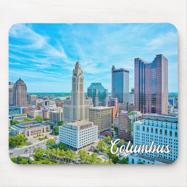 Tapis De Souris Columbus, Ohio, États-Unis (Devant)