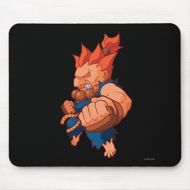 Tapis De Souris Combattant Akuma de poche (Devant)