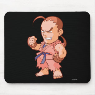 Tapis De Souris Combattant Dan de poche