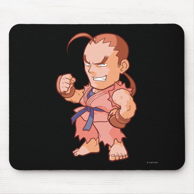 Tapis De Souris Combattant Dan de poche (Devant)