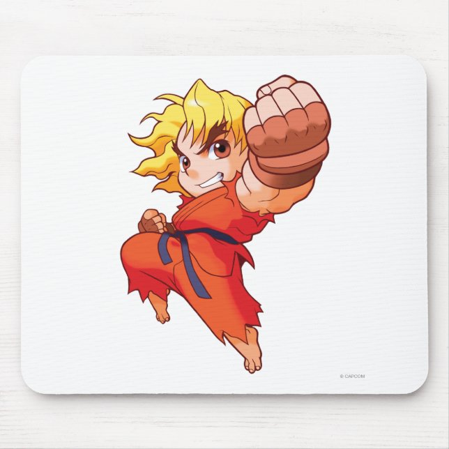 Tapis De Souris Combattant Ken de poche (Devant)