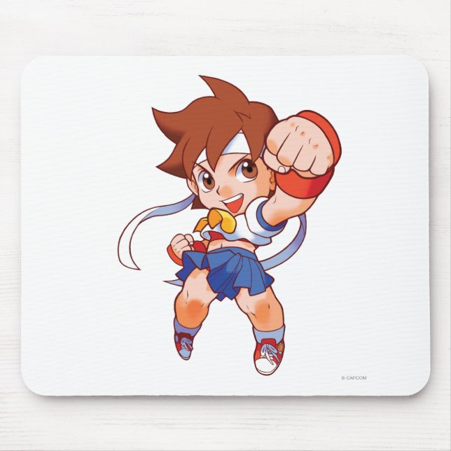 Tapis De Souris Combattant Sakura 2 de poche (Devant)
