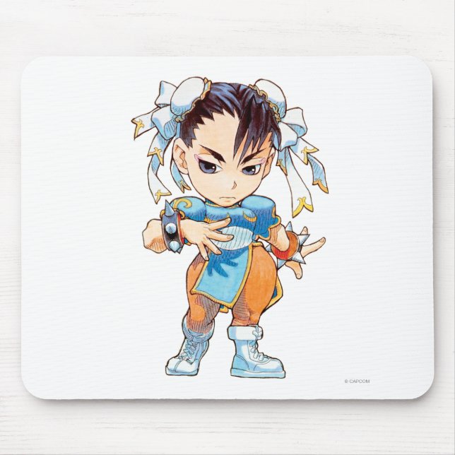 Tapis De Souris Combattant superbe II Turbo Chun-Li de puzzle (Devant)