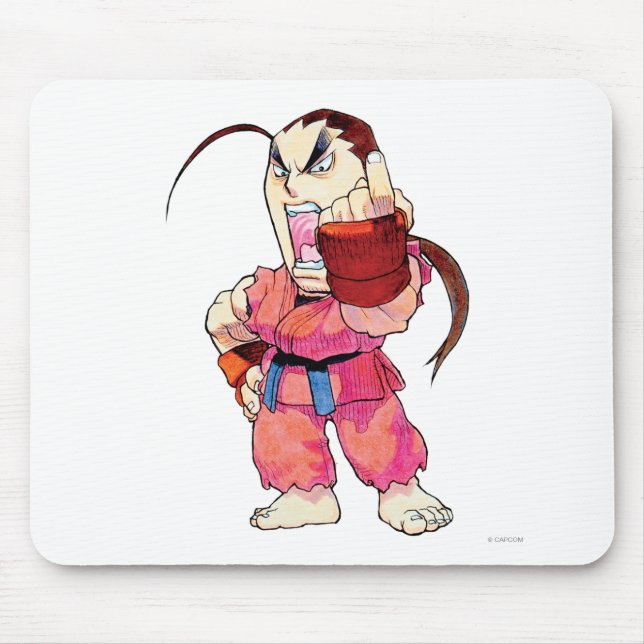 Tapis De Souris Combattant superbe II Turbo Dan de puzzle (Devant)