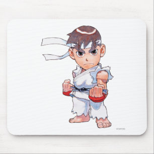 Tapis De Souris Combattant superbe II Turbo Ryu de puzzle