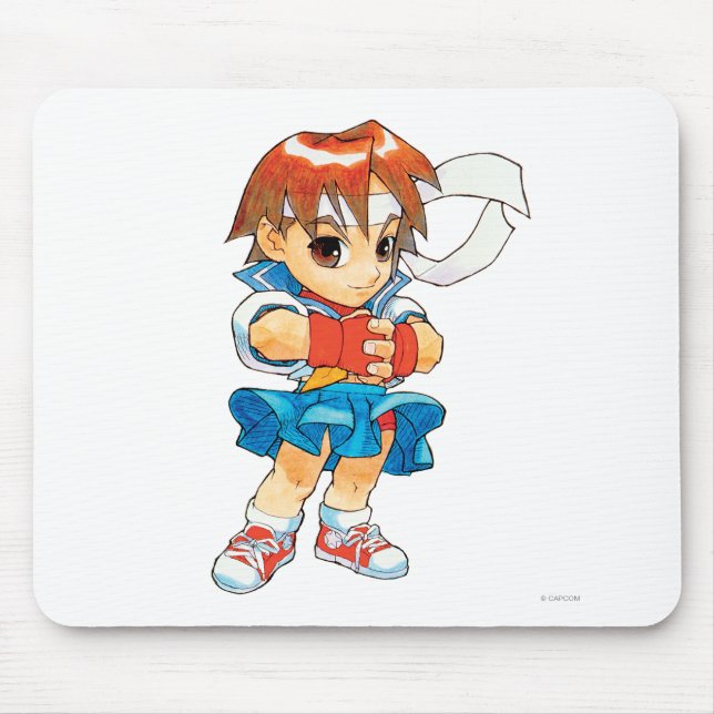 Tapis De Souris Combattant superbe II Turbo Sakura 2 de puzzle (Devant)