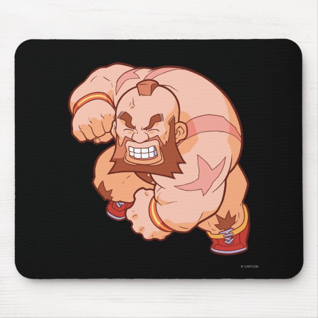 Tapis De Souris Combattant Zangief 2 de poche (Devant)
