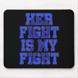 Tapis De Souris Combattre est mon combat Ataxia Mouvement Trouble