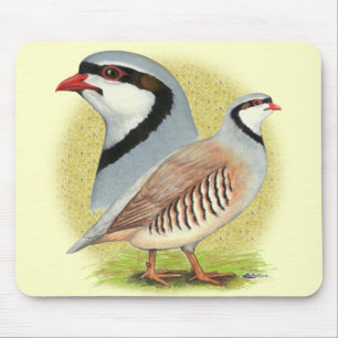 Tapis De Souris Combo de perdrix de Chukar