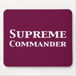 Tapis De Souris Commandant suprême cadeaux