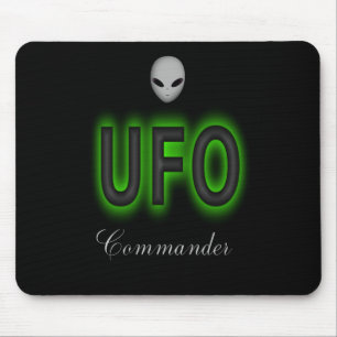 Tapis de souris Commandant UFO