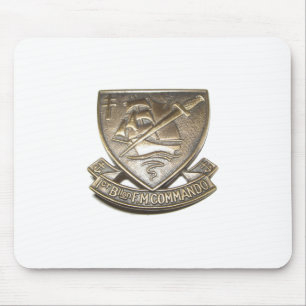 Tapis De Souris Commando Kieffer - Insigne 1er BFMC
