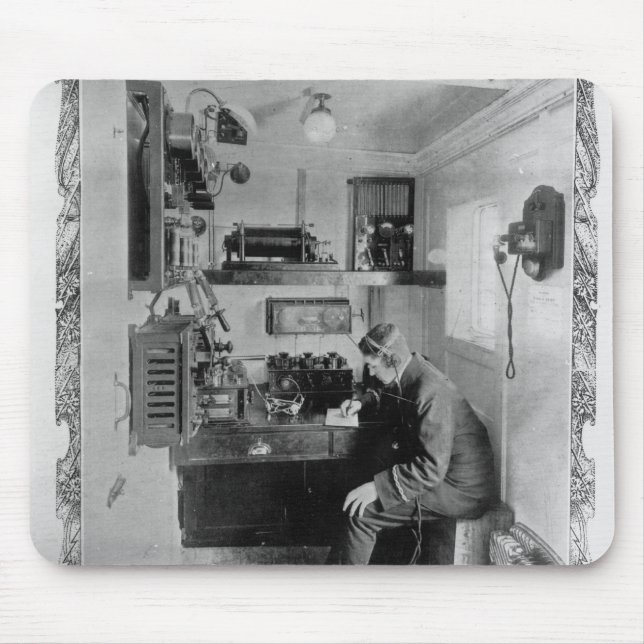 Tapis De Souris Comme à bord détruit de "Titanic " (Devant)