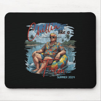 Tapis De Souris Comme Un Felon Retro Été Vintage Drôle Trump 2024