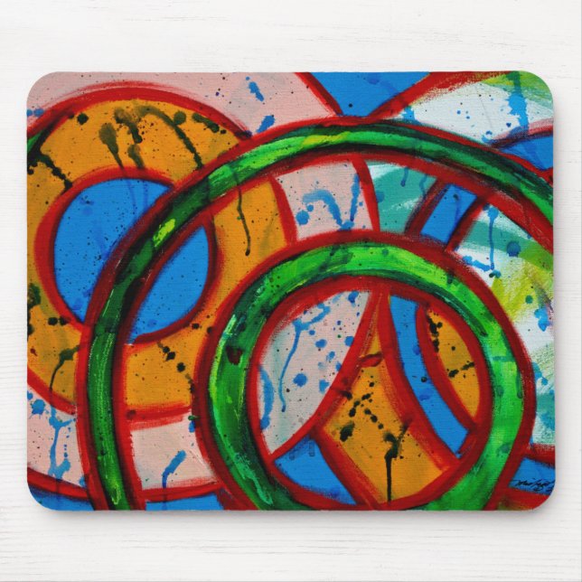 Tapis De Souris Composition #20 par Michael Moffa (Devant)