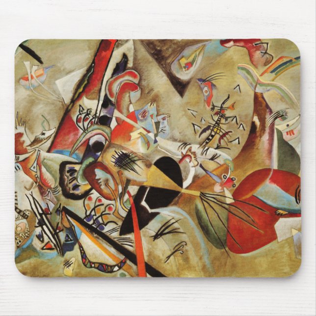 Tapis De Souris Composition de Kandinsky (Devant)